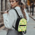 thumbnail image 3 of Eheartsgir Clover Horseshoe Rainbow Small Backpack for Travel Work, Lots of Pockets Lightweight Back Pack Polyester Waterproof Mini Backpack, 3 of 8