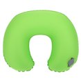thumbnail image 3 of Cojín de viaje portátil, ligero y suave para mayor comodidad en movimiento (verde) Almohada de cuello inflable en forma de U, 3 of 8