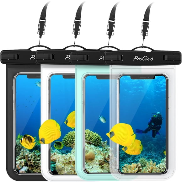 Fundas Impermeables para Celular ProCase MixOscuro Universal hasta 7"