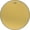 24 in., variant on Remo 22" Gold Starfire Resonant Bass Drum Head