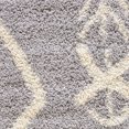 thumbnail image 3 of A2Z Rug Tapis Moderne & Traditionnel Marocain 5534 Gris Clair Shaggy, 3 of 7