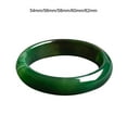 thumbnail image 6 of Hefilesy Dark Green Durable Long-Lasting Jade Bracelet For Women - Affordable Luxury In Handcrafted Bracelet Women Women Bracelet As shown,1 diameter 58mm, 6 of 6