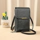 thumbnail image 2 of Anti-theft Leather Crossbody Bag for Women Girls, Handbags Wallets Leather Phone Purse with Long Strap, RFID Blocking Crossbody Bag, 2 of 5