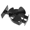 thumbnail image 3 of 3 Blades Fireplace Fan, Efficient Heat Transfer  Device Fireplace Fan High Temperature Resistance Ultra Quiet  For  Buring Stove, 3 of 8