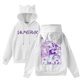 thumbnail image 1 of Pop cazadora para niña Demo-n Hunters Women's Fashion Hooded Sweatshirt Cat Ear Pullover Casual Streetwear Soft Comfortable Long Sleeve Tops for Daily Wear Spring Fall Winter （White）, 1 of 4