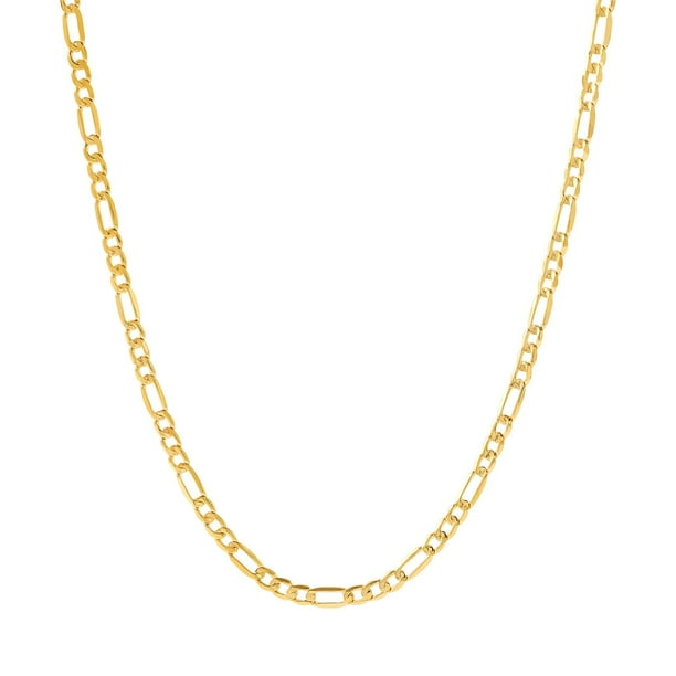 アクセサリー 14K Gold Figaro Chain BELIEVER JEWELRY Figaro Chain Necklace in 14K Gold - Samsclub.com