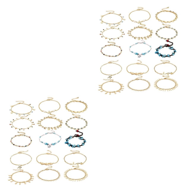 Tobilleras Cadenas Joyas para el cuerpo Qarigey para niñas Tipo 6 NO6