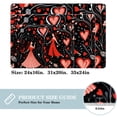 thumbnail image 2 of Valentine's Day Polyester Non-Slip Machine Washable Office Rug Door Rug Floor Mats, 2 of 6
