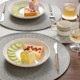thumbnail image 5 of Juego de 6 manteles individuales redondos trenzados para mesas de comedor, tejidos, lavables y antideslizantes, 15" (gris, 6 piezas), 5 of 5