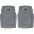 thumbnail image 3 of Motor Trend DeepDish Car Floor Mats 3 Piece with Cargo Trunk Mat, Large, 100 Percent Odorless Clean Rubber, 3 Colors, 3 of 13