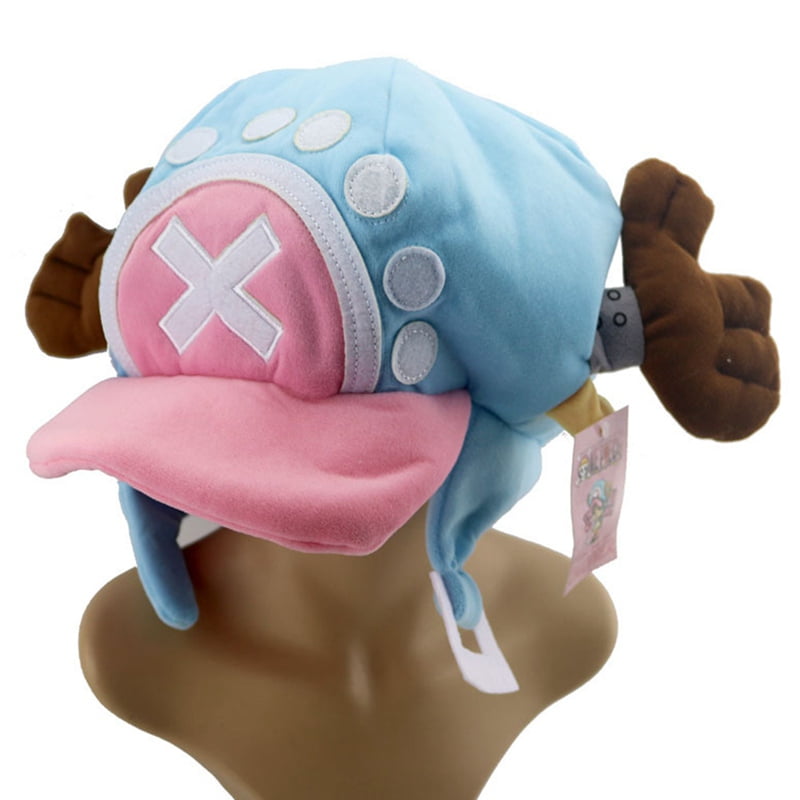 AkoaDa Anime One Piece Tony Chopper Cap Cosplay Prop Plush