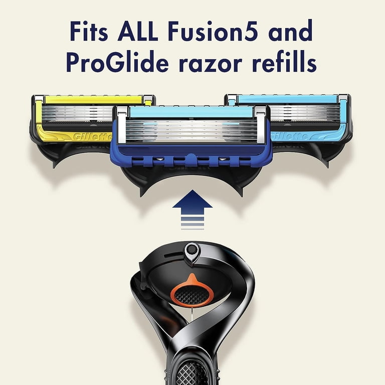 Recharge De Lames Gillette Proglide Fusion 5 - Pack De 6 Lames - Acier Inoxydable - Neuf, Origine Allemagne