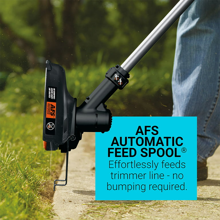  BLACK+DECKER String Trimmer, Electric Automatic Feed