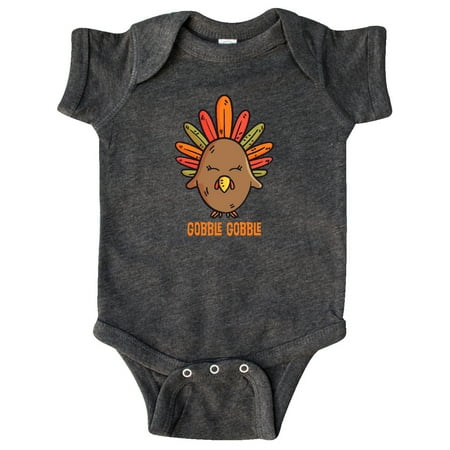 

Inktastic Gobble Gobble Turkey Gift Baby Boy or Baby Girl Bodysuit