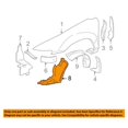 thumbnail image 3 of For 97-03 Malibu 04-05 Classic Front Splash Shield Inner Fender Liner Right Side, 3 of 5