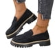 thumbnail image 3 of Zapatos Suela Gruesa Mocasines Plataforma Ortopédicos Mujeres Transpirables para Uso Diario, 3 of 9