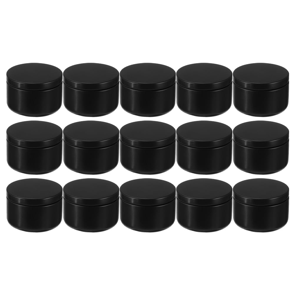  NiHome 12 Pack Embossed Candle Jars for Making Candles, 6 OZ Glass  Candle Jars with Lids Empty Food Storage Containers Tealight Holders for  Spice, Powder, Liquid, Leakproof: Home & Kitchen