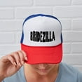 thumbnail image 6 of CafePress - Bridezilla - Adjustable Unisex Printed Trucker Hat with Mesh Back, 6 of 10
