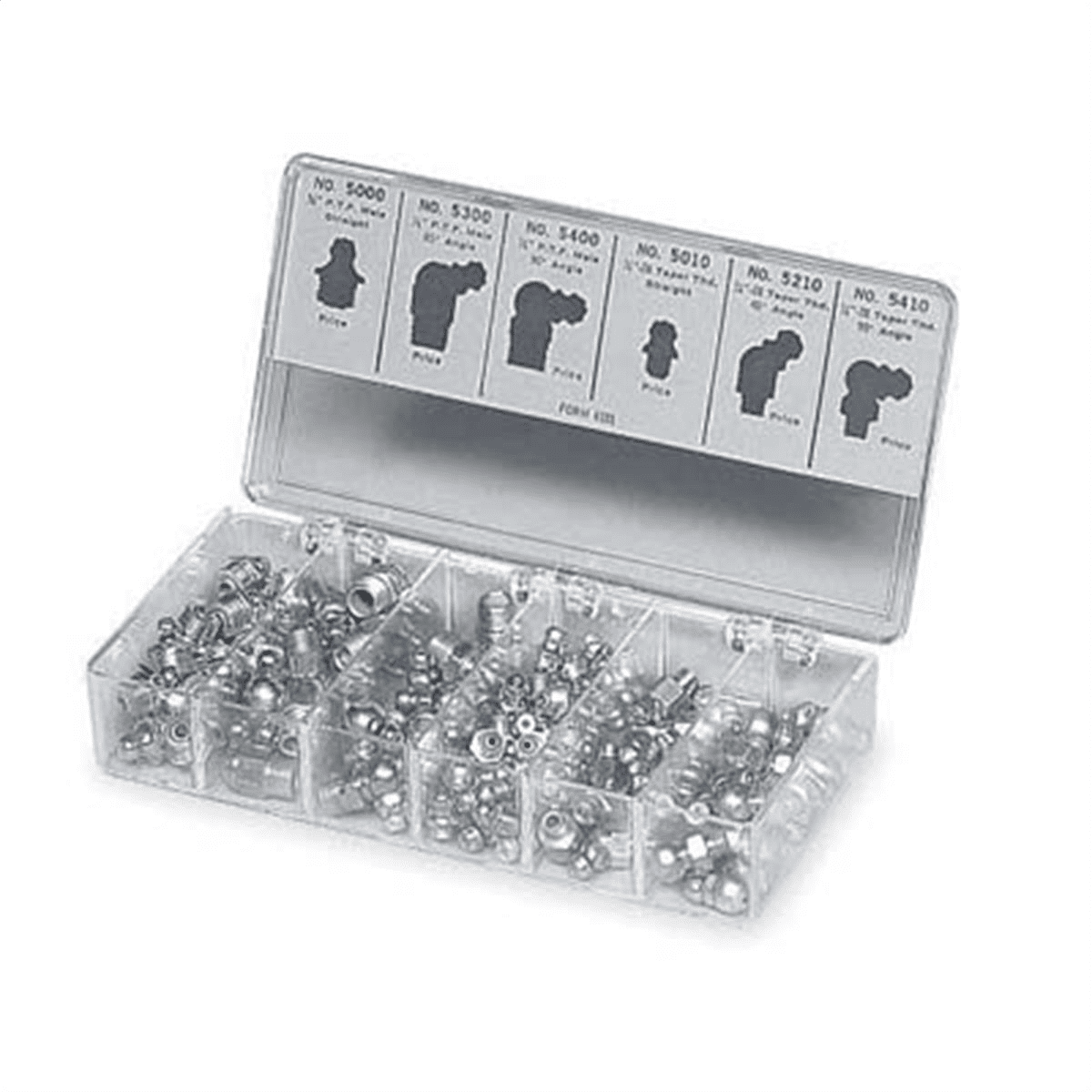 Lincoln 5469 - 100 Piece Grease Fitting Assortment
