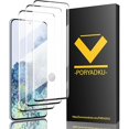 thumbnail image 1 of ccwonima 3 Pack Tempered Glass For Samsung Galaxy S20 Plus Screen Protector[3 Pcs], 9H hardness Scratch resistant, Fingerprint Compatible with S20 Plus 5G Glass Screen Protector, 1 of 1