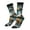 2 Black-1, variant on Colorful Koi Fish Art Print Adult Socks for Men & Women,Calf Socks, Ankle Socks,Boots Socks,Breathable Casual Sock,Unisex Crew Socks
