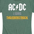 thumbnail image 3 of ACDC - I Was Thunderstruck - Women's Short Sleeve Graphic T-Shirt, 3 of 5