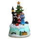 thumbnail image 2 of Escena luminosa de Navidad LED Yotijar Casas de nieve Miniatura con música, 2 of 8