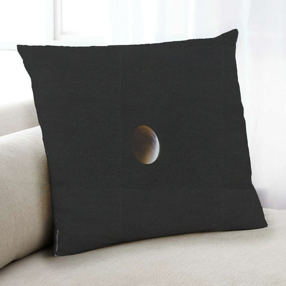 Ahgly Company Color Focus Black Indoor Throw Pillow, 18 inch by 18 inch