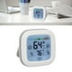 thumbnail image 1 of Higrómetro Digital, Tempreta De Temporatura Del Temperatura Del Temporizante Del Reloj De Alarma Altos Registros Altos Por Interiores Para El Hogar, 1 of 7