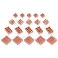 thumbnail image 3 of For Raspberry Pi 4B Heatsink Kit 20 Pcs Pure Copper For Enhanced For Cooling, 3 of 9