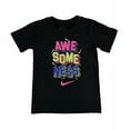 thumbnail image 2 of Nike Awesomeness 90S T Baby Boys Active Shirts & Tees Size 3T, Color: Black/Pink/Yellow, 2 of 2