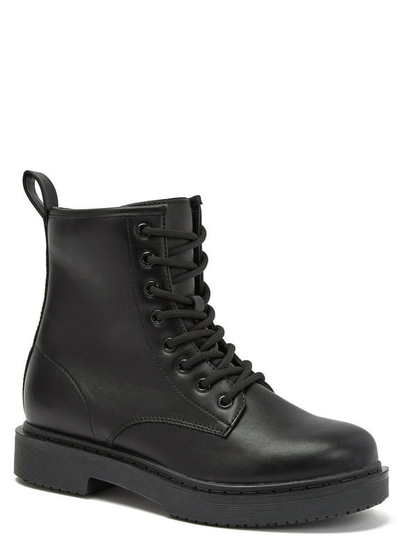 mens black slip resistant shoes