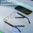 thumbnail image 4 of Smart Glasses with Auto-Dimming Lenses - Built-in Mic/Speaker for HD Calls & Music, Fashion Sunglasses for Driving/Sports/Fishing, Unisex Holiday Gift, 4 of 20