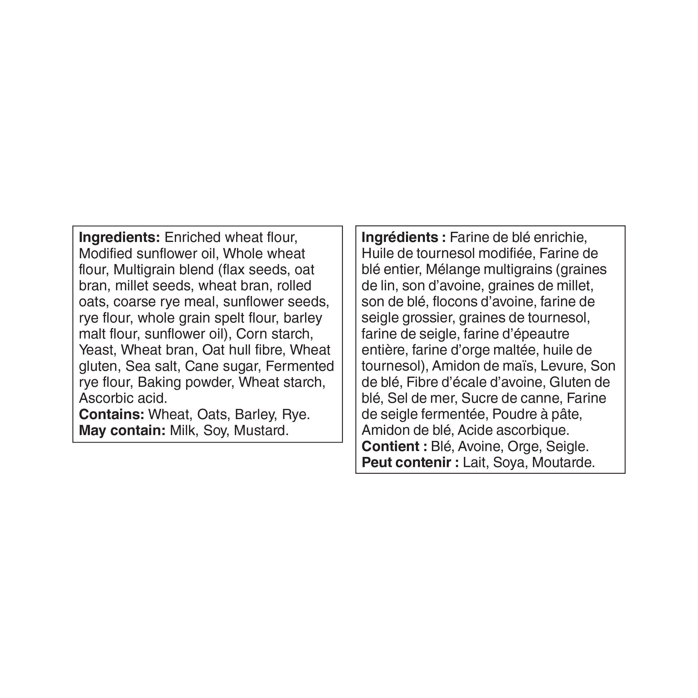 Great Value Multigrain Pita Crackers, 142 g