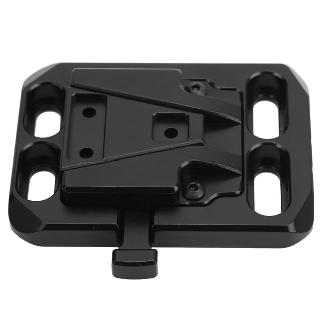 Adaptador de placa de batería con montura en V, base de batería con bloqueo en V y montura en V totalmente metálica Adaptador de batería con montura en V Elegante y moderno
