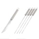 thumbnail image 5 of de herramientas de accesorios para parrilla de , 18 Utensilios para parrilla material acero inoxidable de resistencia con shamjiam asar a la parrilla, 5 of 9