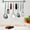 Black*1+Red*1+Green*1+Blue*1, variant on Cookware Set Clearance! Kitchen Heat Silicone Hot Handle Holder Sets Pan Handle Cover Grip Cooking Utensils Handle Cover