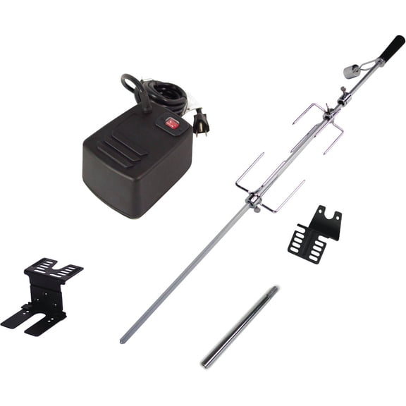 Dyna-Glo Universal Heavy Duty Rotisserie Kit for Grills — Residential Use, Standard Application