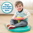 thumbnail image 6 of Playskool Sit ’n Spin Activity Toy, Spinning Seat, Kids Ages 18 Months and up, Hasbro Licensed, 6 of 12