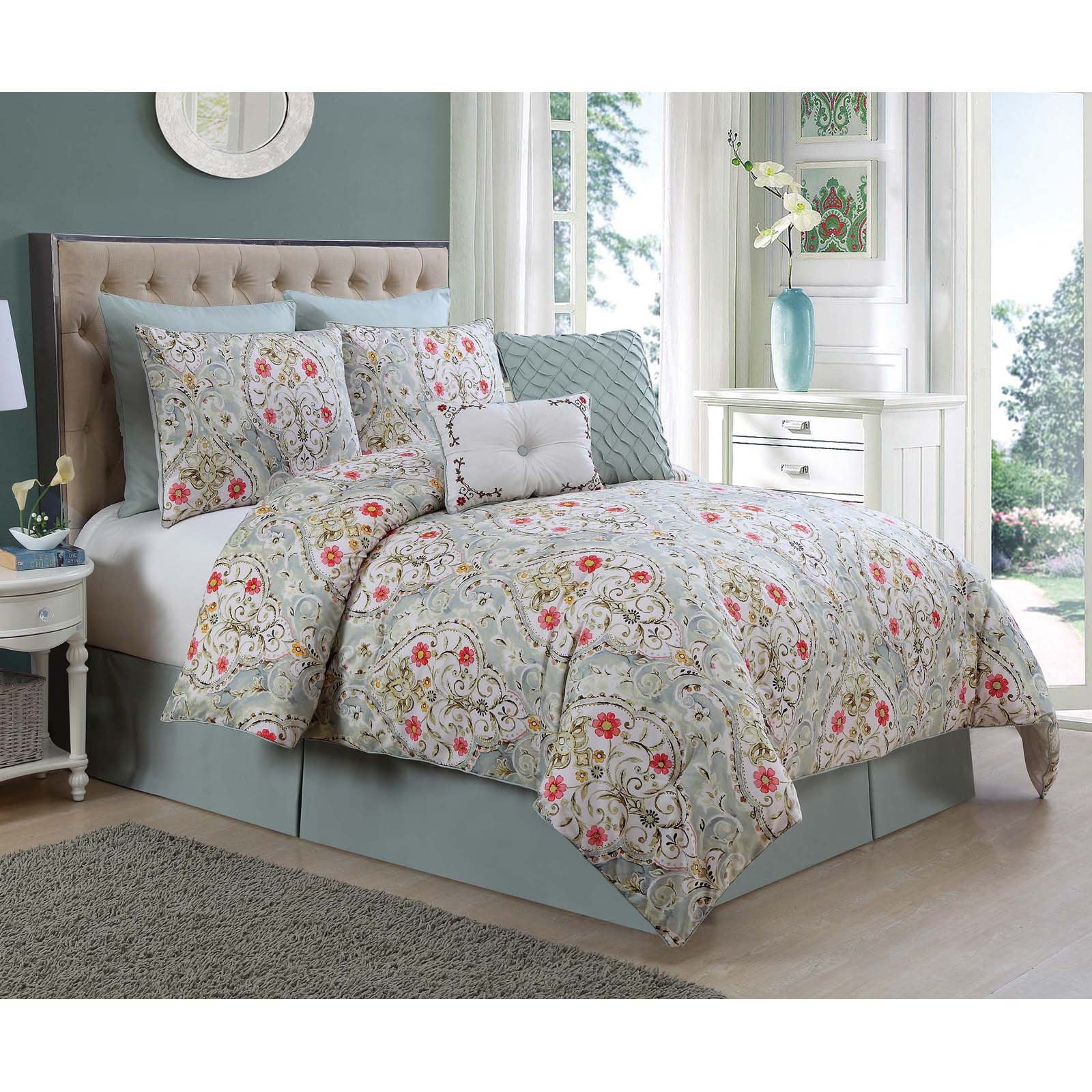 Victoria Classics Evangeline 8 Piece Comforter Set Com
