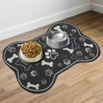 thumbnail image 1 of Alfombrilla para Comida de Perro Super-Absorbente de Unique Bargains, 1 of 7