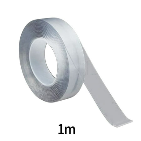 

Double Side Tape Feature Waterproof Reusable Adhesive Transparent Stickers