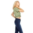 thumbnail image 5 of 1822 Denim Women's 30" Mid-Rise Butter Skinny Jeans 31, Raquel, 5 of 7