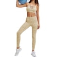 thumbnail image 1 of Women's Push Up Shockproof Bra Pants Naked Tie Dye Yoga Sports Suit Fitness Wear WERSEON Modelo, 1 of 6