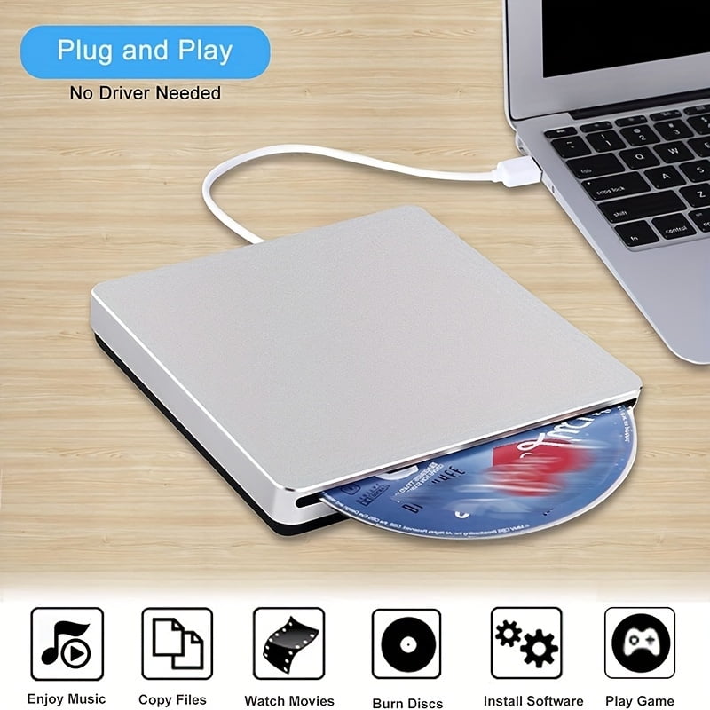 MacBookアクセサリー　USB SuperDrive USB Superdrive External DVD/CD Reader And DVD/CD Burner For Apple