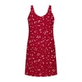 thumbnail image 5 of Women's V Neck Floral Dress Stretch Slip Sundress 2026 Summer Dresses for Women Casual Sleeveless Beach Vacation Clothes Flowy Midi Outfit, 5 of 6