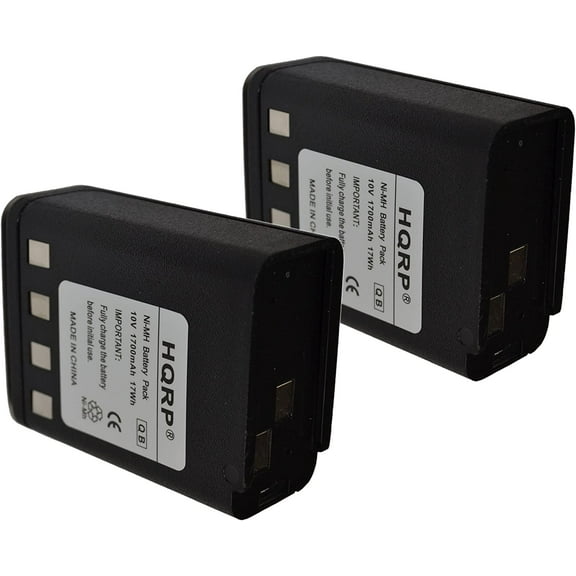 HQRP 2-Pack 1700mAh Battery for Motorola Radius P200 / P210 / MT1000 HT600 / HT800