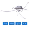 thumbnail image 1 of Moderna Lámpara De Techo Led Trifurcada, Lámpara De Techo Ondulada, Lámparas Colgantes Para Dormitorio, Sala De Estar, Cocina Noticed HA024830-02, 1 of 5