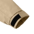 thumbnail image 4 of Ecqkame Men's Hooded Rain Coats Waterproof Windproof Outdoor Jacket Multi-Pocket Zip-Up Hiking Comfortable Coat Khaki XL, 4 of 8