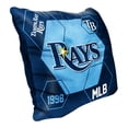 thumbnail image 2 of The Northwest Group  Tampa Bay Rays 16" x 16" Connector Velvet Pillow, 2 of 2